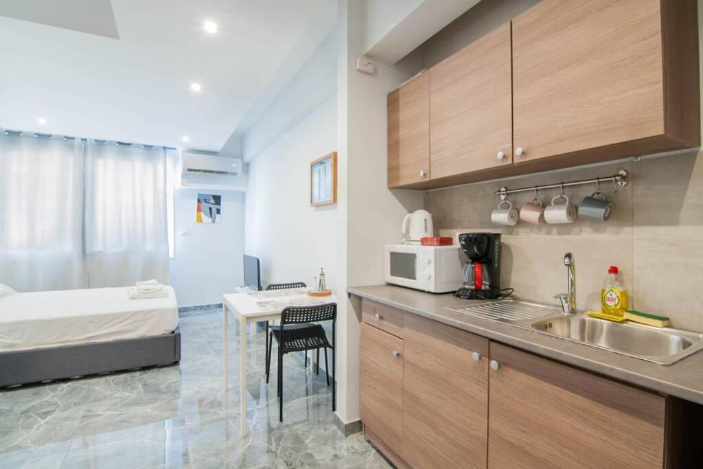 Apartmán Cosy Studio For 2 People In The City Center Atény Exteriér fotografie
